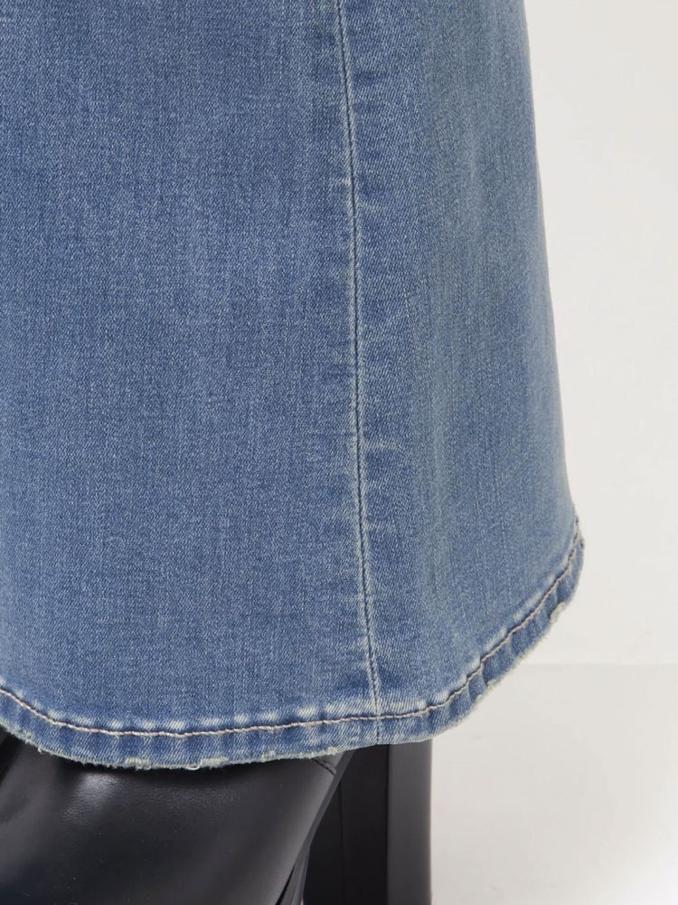 EMODA スーパーハイウエストフレアフレアパギンス