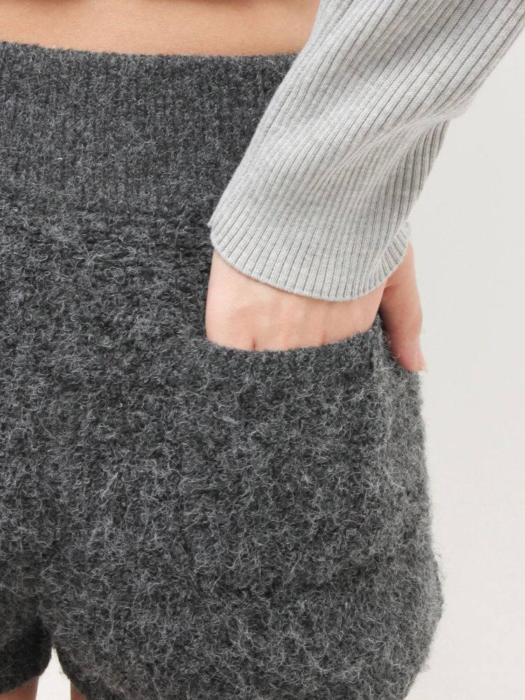 EVRIS コンパクトニットショートパンツ