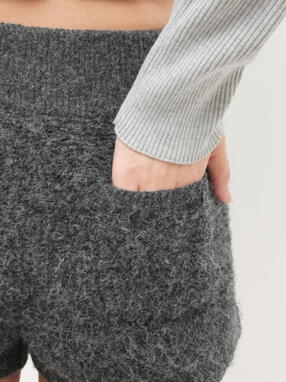 EVRIS コンパクトニットショートパンツ