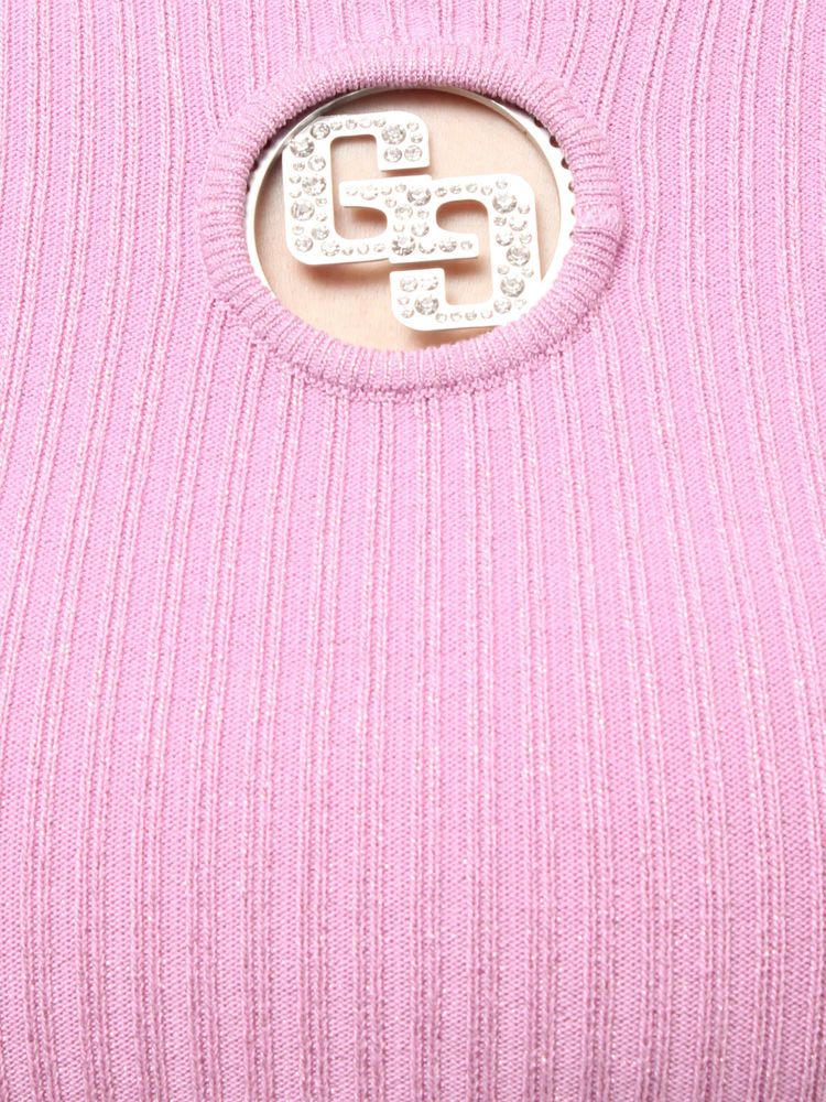 GYDA GG bijou MOLD ラメニットトップス