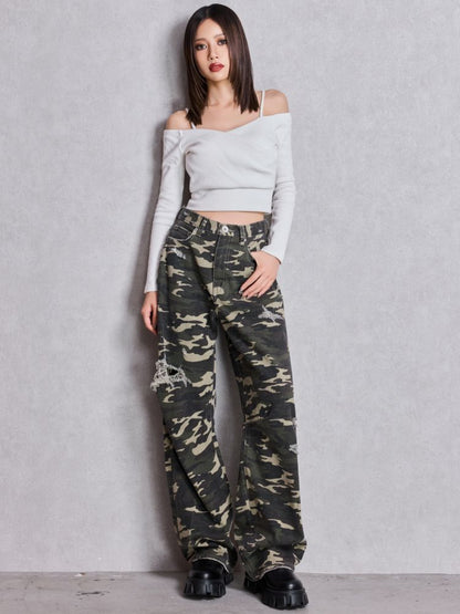 GYDA カシュクールデザインオフショルトップス