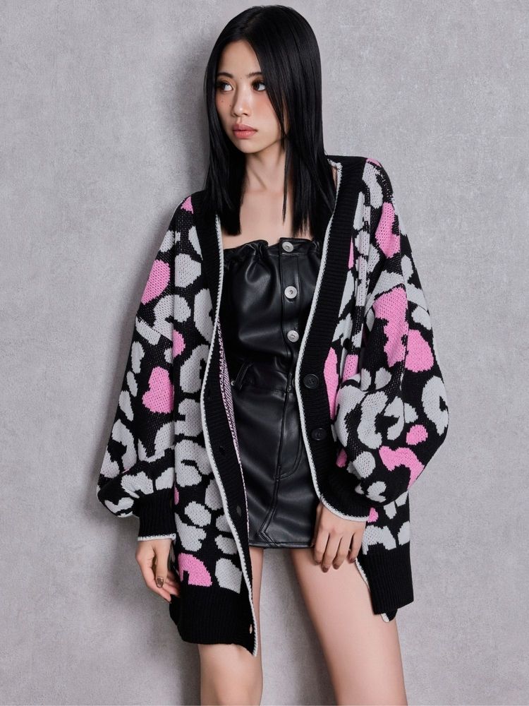 GYDA BACKリボンフェイクレザースカートライクミニワンピース