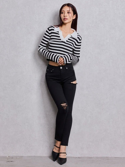 GYDA POLOニットトップス