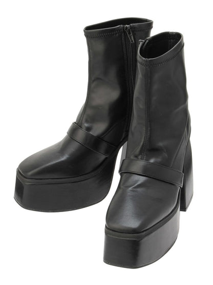 GYDA GD bijou 2WAY チャンキーショートブーツ