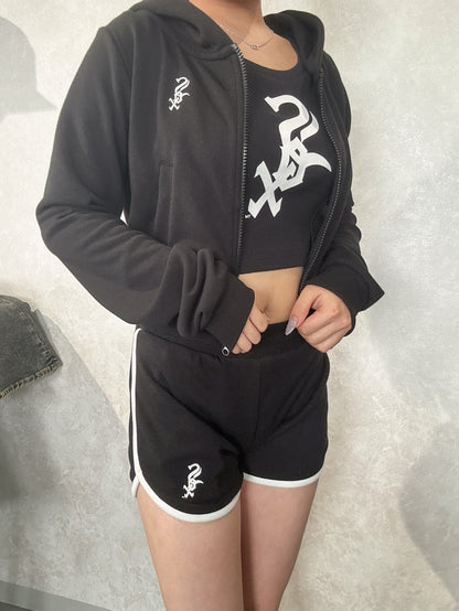GYDA［MLB］BACK LOGOスウェットショートパンツ