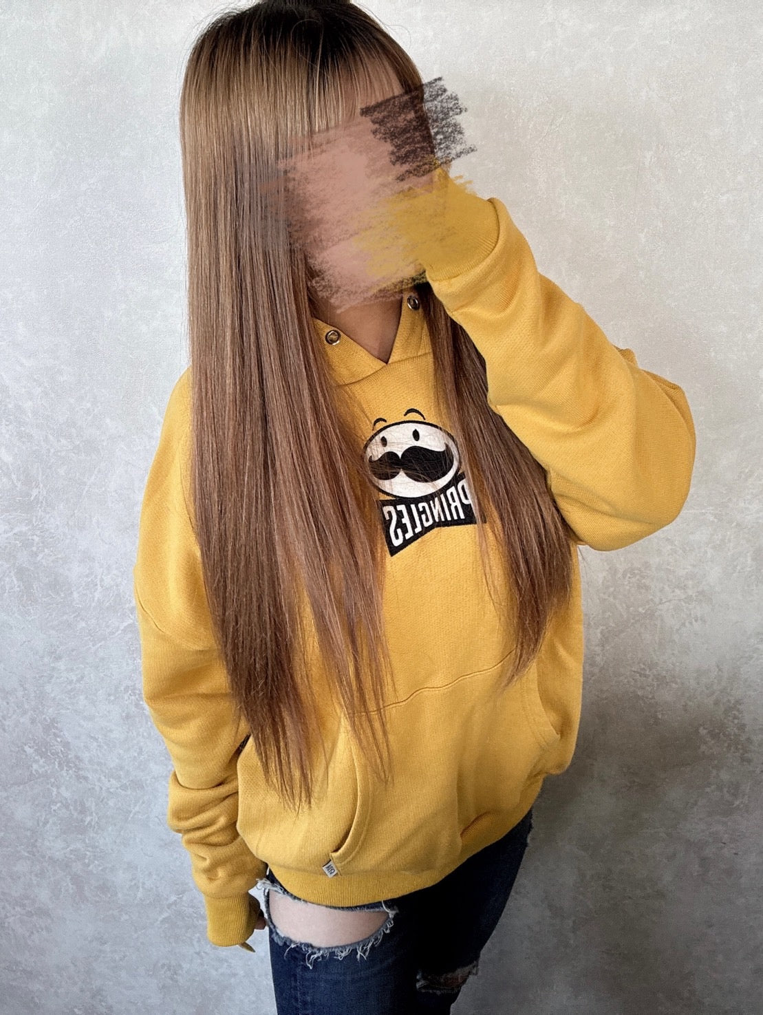 GYDA×PRINGLES スウェットパーカー