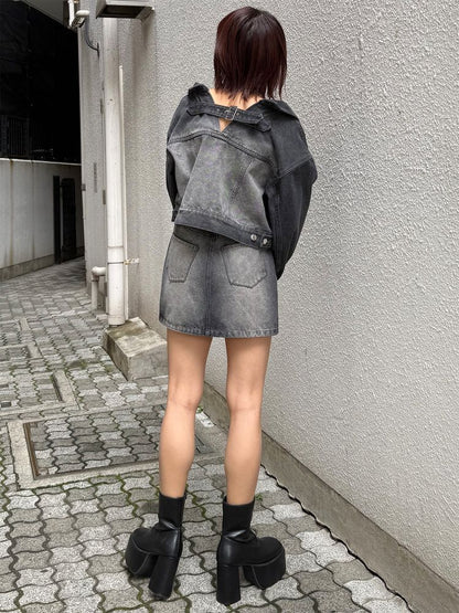 MURUA 2way デニムジャケット