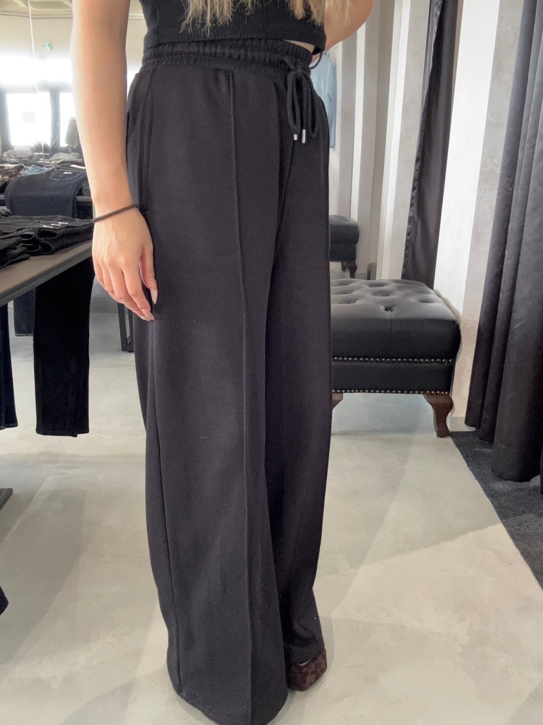 RESEXXY スウェットワイドパンツ