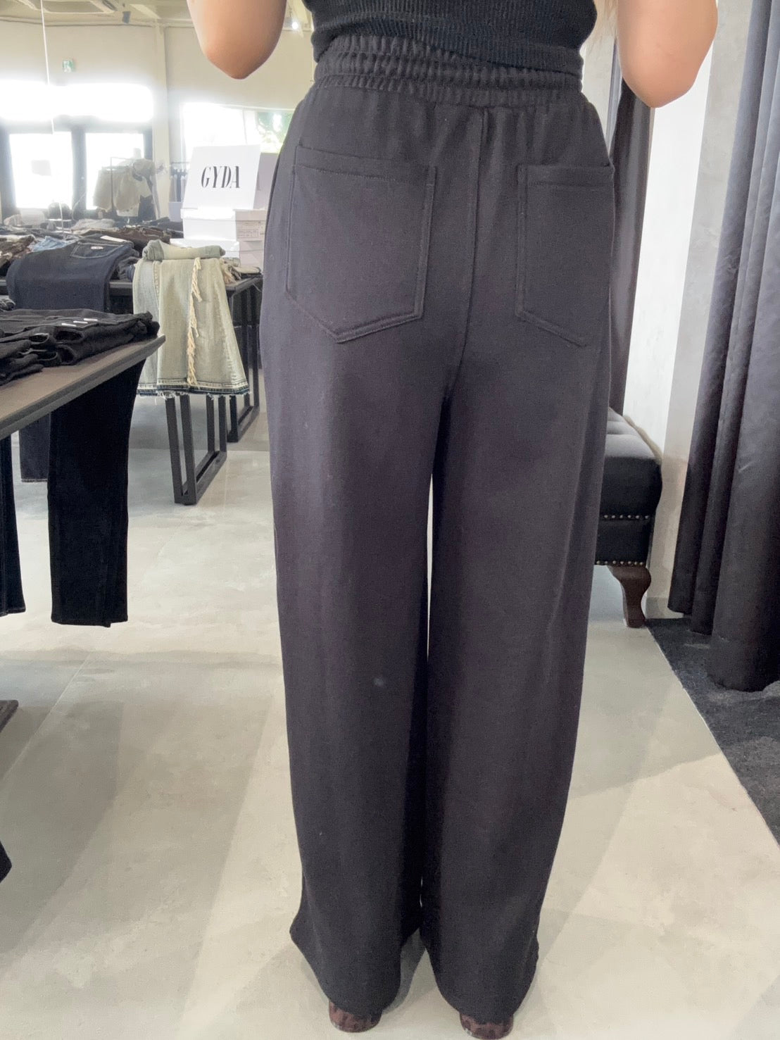 RESEXXY スウェットワイドパンツ