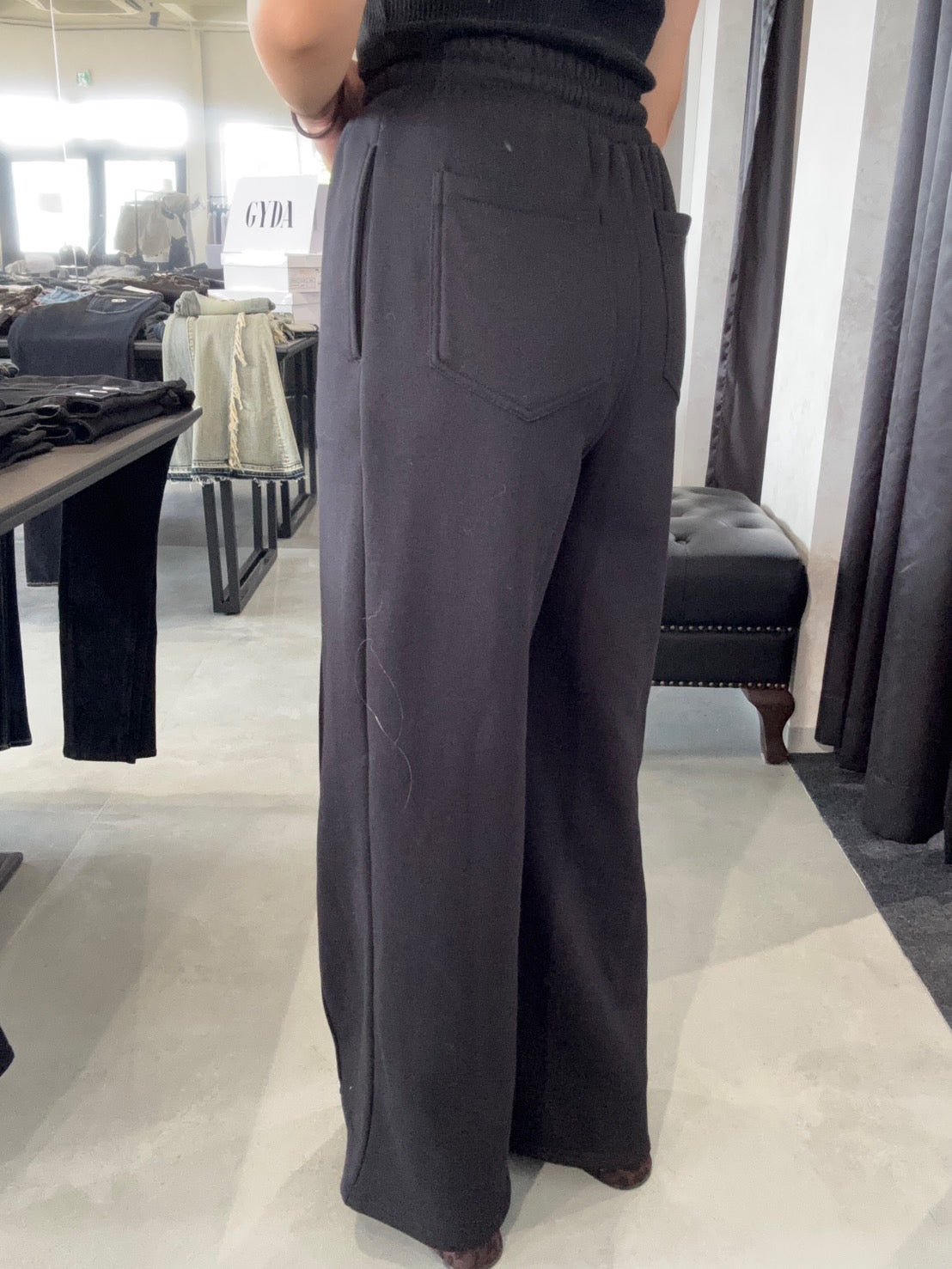 RESEXXY スウェットワイドパンツ