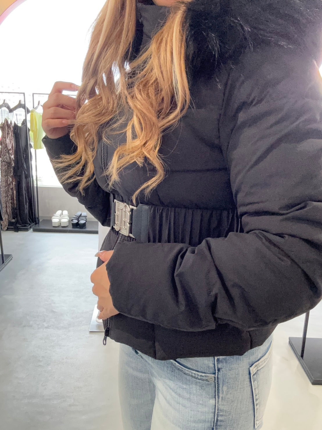 GYDA GYGYベルト付き ショートダウン CO – CROCHU