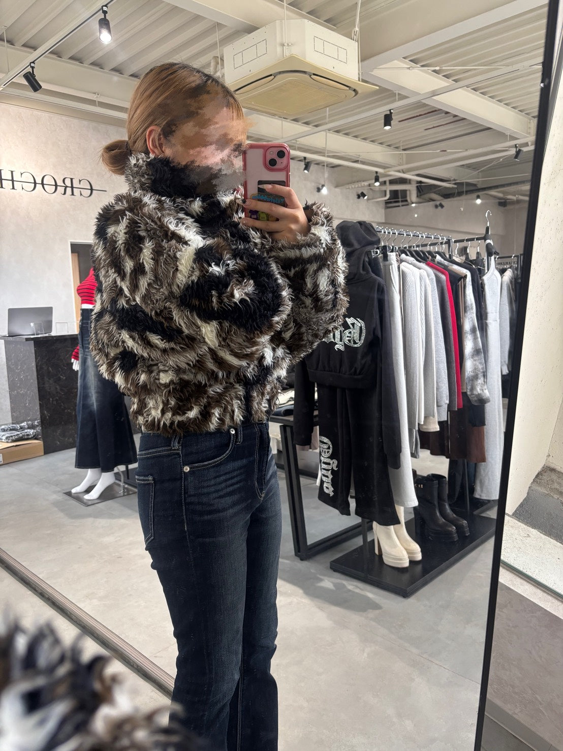 【美品】EMODA 2トーンボアブルゾン EMODA 2トーンボアブルゾン – CROCHU