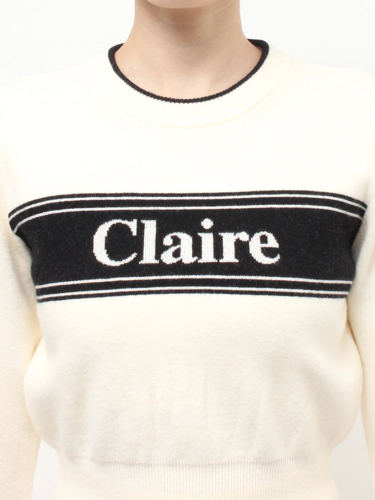 RESEXXY バイカラージャカードニットセットアップ