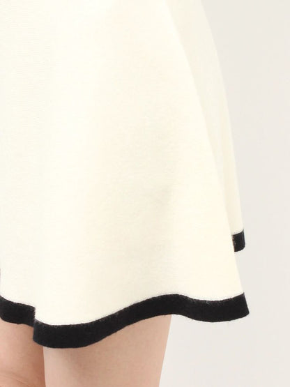 RESEXXY バイカラージャカードニットセットアップ