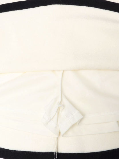 RESEXXY バイカラージャカードニットセットアップ