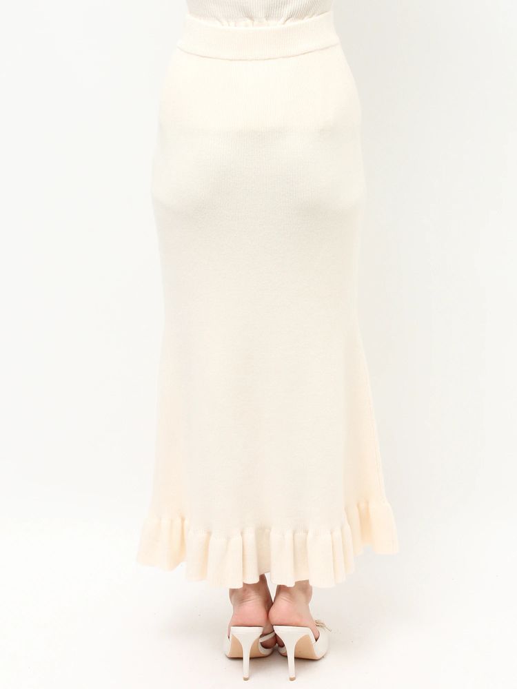 RESEXXY ヘムフリルマーメイドニットスカート