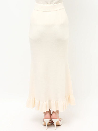 RESEXXY ヘムフリルマーメイドニットスカート