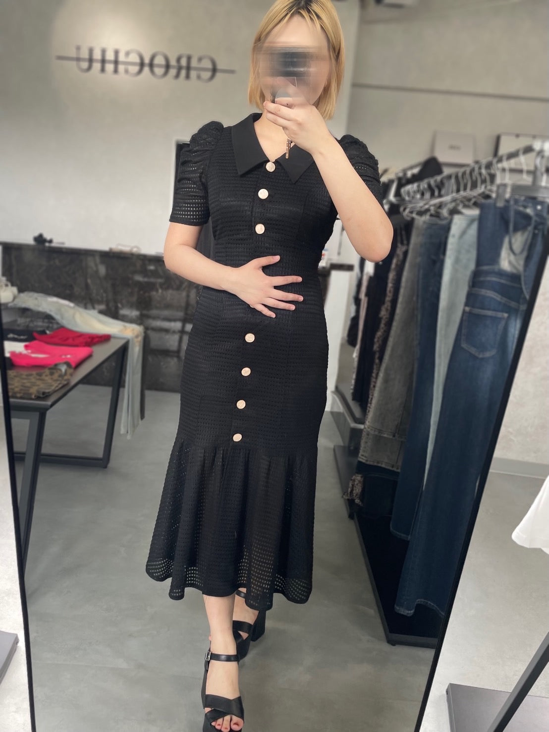 RESESXXY ラッセルマーメイドワンピース