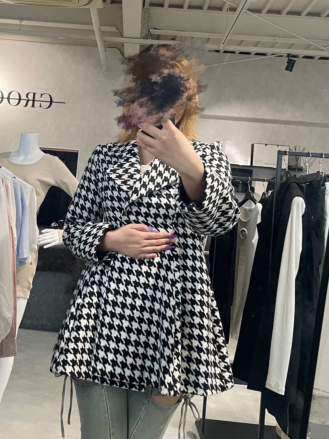 RESEXXY 2wayミニフレアコート